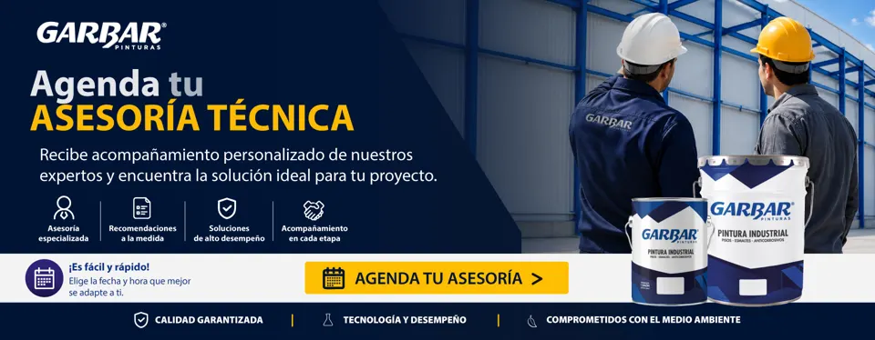 Especialistas de Garbar en asesoría técnica de pinturas industriales