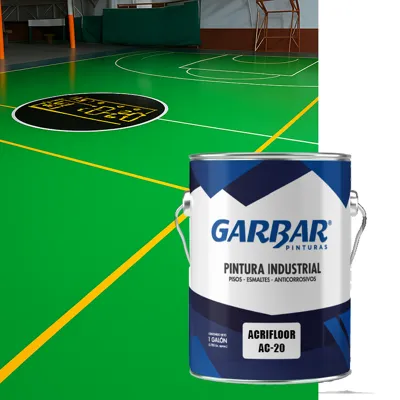 ACRIFLOOR AC-20, sello acrílico para pisos color